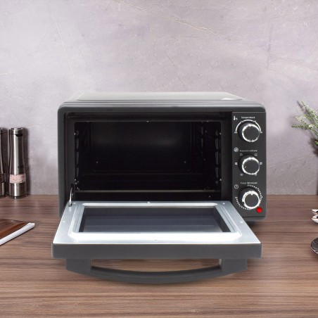 Forno elettrico ventilato 28L FOK2812 potenza da 1500W con teglia in acciaio