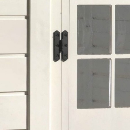 Casetta per Giardino PVC Garden Cottage Tuscany ripostiglio 2 Porte 1.32m² Beige