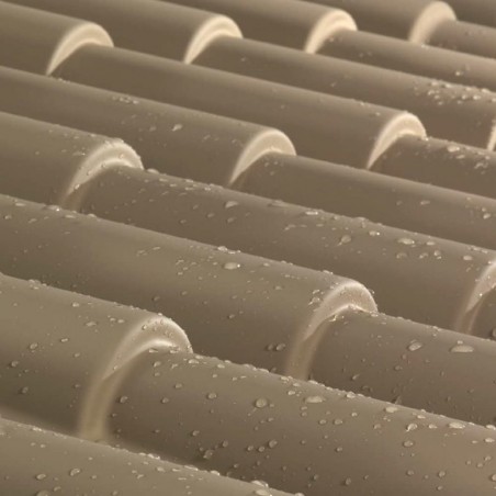 Casetta per Giardino PVC Garden Cottage Tuscany ripostiglio 2 Porte 1.32m² Beige