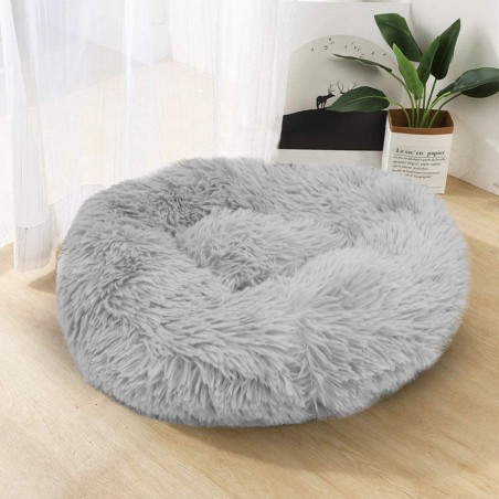 Cuccia cuscino per cani e gatti morbida calda 40 cm Texture in 5 colori