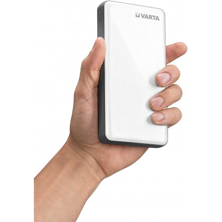 Power Bank Varta 20000 mmAh Caricabatterie Portatile 2 Ingressi Ricarica Veloce