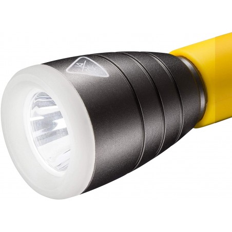 Torcia LED Varta Outdoor Sports Lampada 5W Impugnatura in Gomma 2 Pile Stilo AA