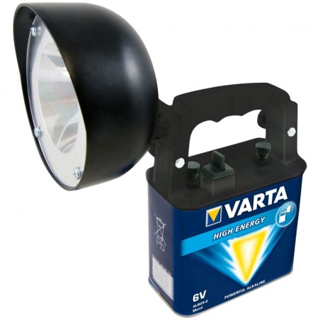 Proiettore LED Varta Luce da Lavoro con Torcia Tracolla 4W Risparmio Energetico