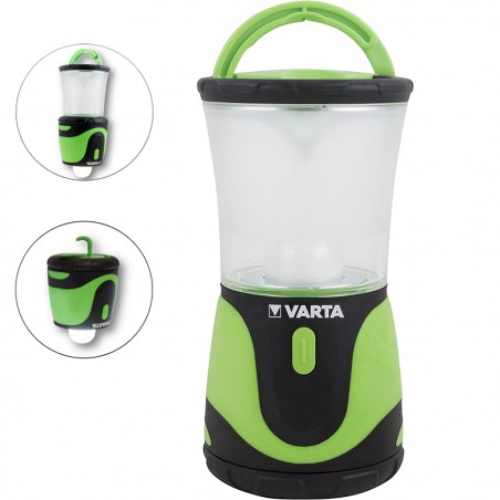 Lanterna VARTA Outdoor Sports Torcia Portatile Luce Calda 3W Lampada con Gancio