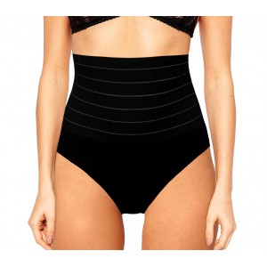 Panciera Vita Alta Slip Culotte Donna Guaina Contenitiva Modellante in Cotone