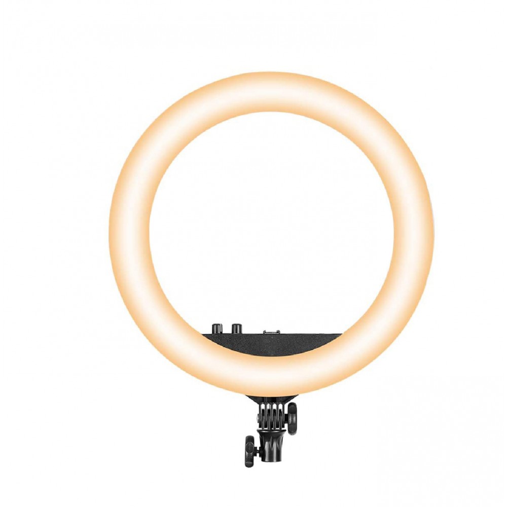 Lampada ad anello luce led 45 cm faro selfie 187165 potenziometro