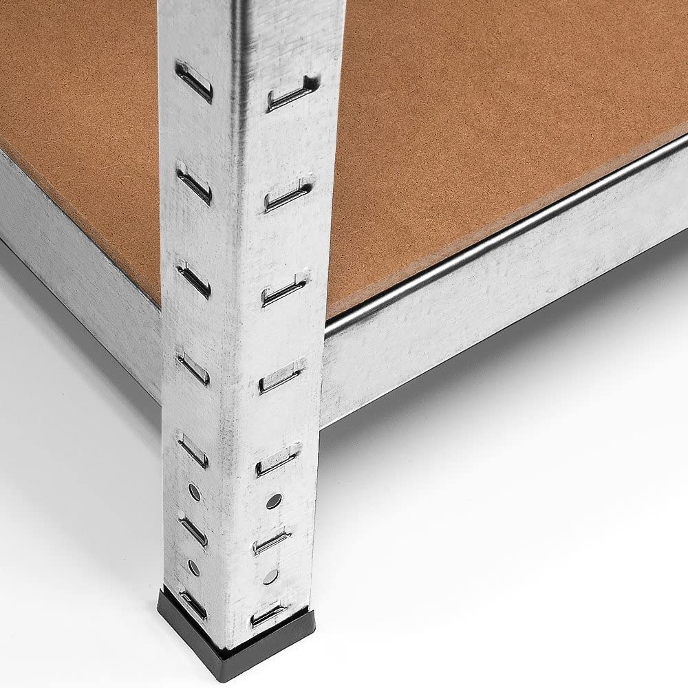 Set 2 Scaffale Alta Portata 875 Kg Metallo 5...