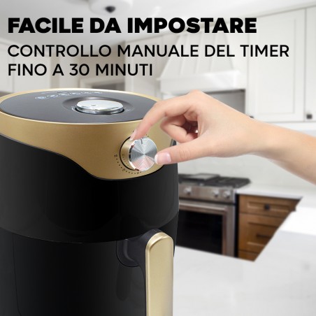 Friggitrice ad Aria AF501 fino a 200°C MyIdea Capienza 5,5 LT Potenza 1350W