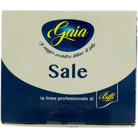 Pack 500 Bustine GAIA Sale Iodato Monodose con Dispenser Formato da 1gr