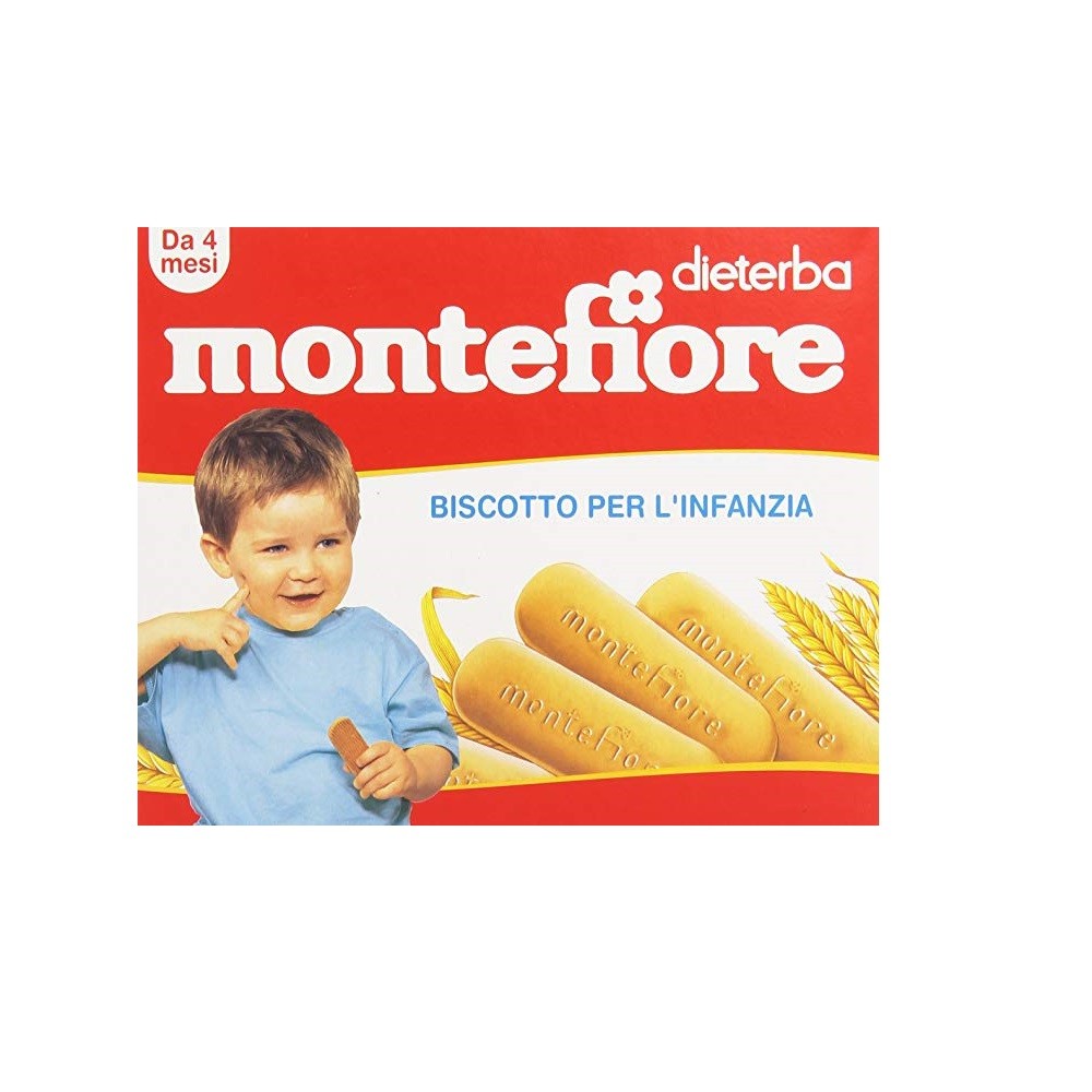 Dieterba Biscotto per l'Infanzia Montefiore Confezione da 800gr