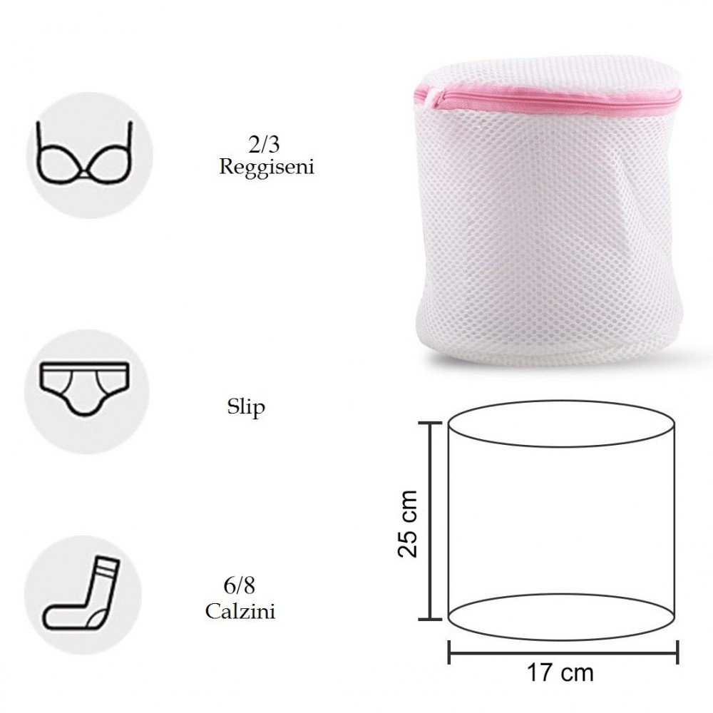 Kit 3 Sacchi Salvabiancheria Rilux 480854 a...