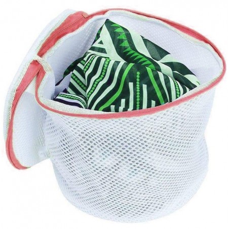 Kit 3 Sacchi Salvabiancheria Rilux 480854 a Rete Salva Reggiseno con Cerniera