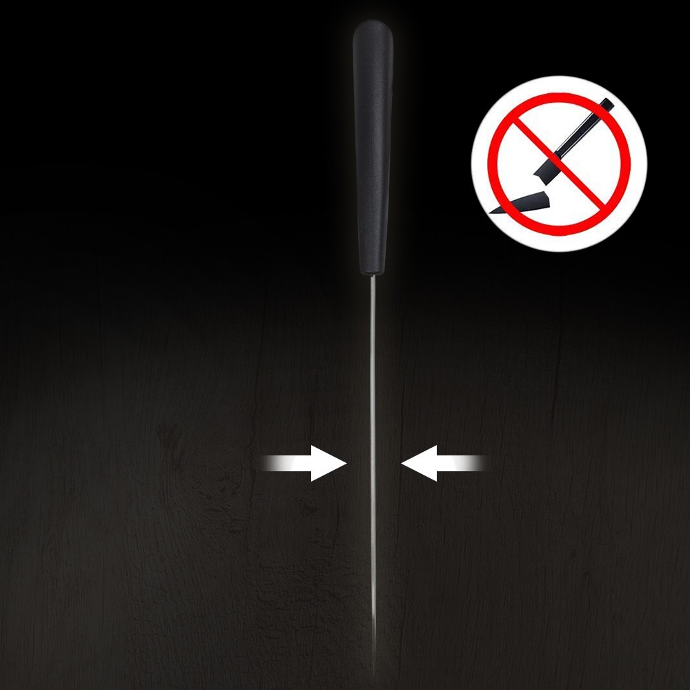 Set coltelli chef 5 Pz acciaio inox 548998 con...