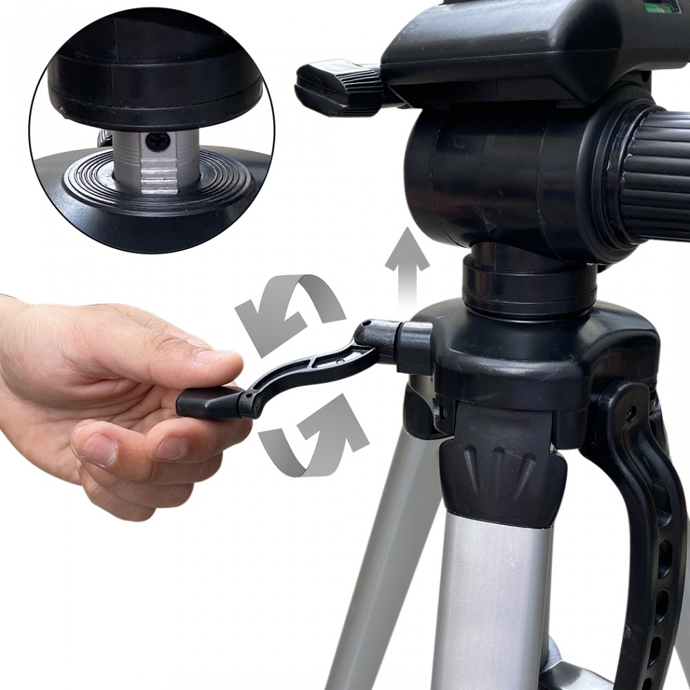 Treppiedi regolabile 64 a 160cm 14376...