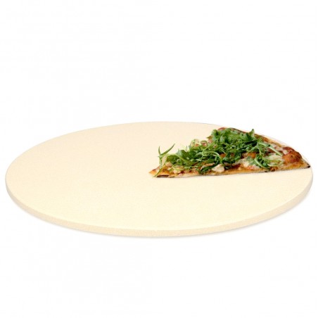 Pietra Refrattaria per Cottura Pizza Teglia con Base Rotonda Diametro da Ø30 cm
