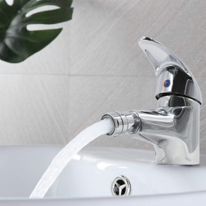 Miscelatore Rubinetto Lavabo Selenia 90044-5 In Acciaio... 2
