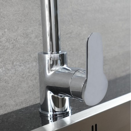 Miscelatore Rubinetto Lavello Montecarlo GR-7544 con Doccetta Estraibile 75cm