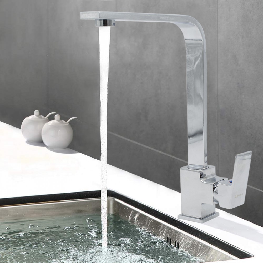 Rubinetto Lavello Singapore GR-7434 Collo Alto...