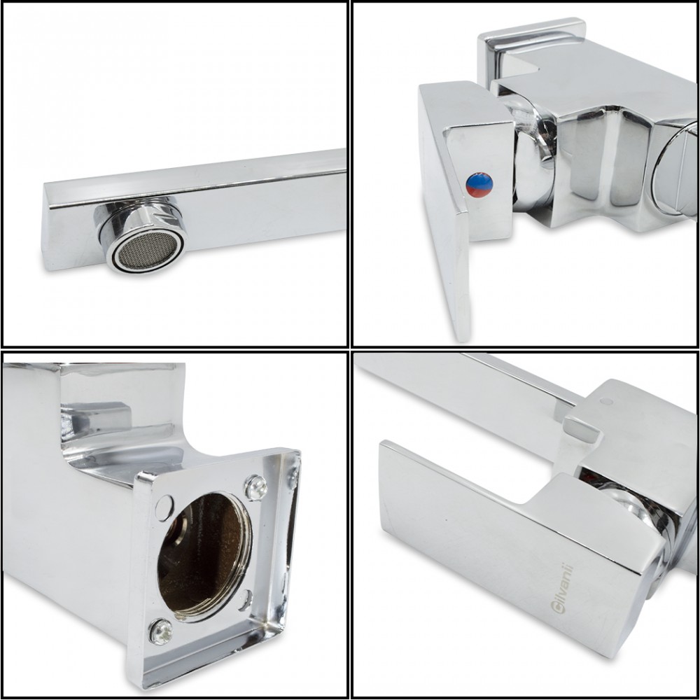 Rubinetto Lavello Singapore GR-7434 Collo Alto...