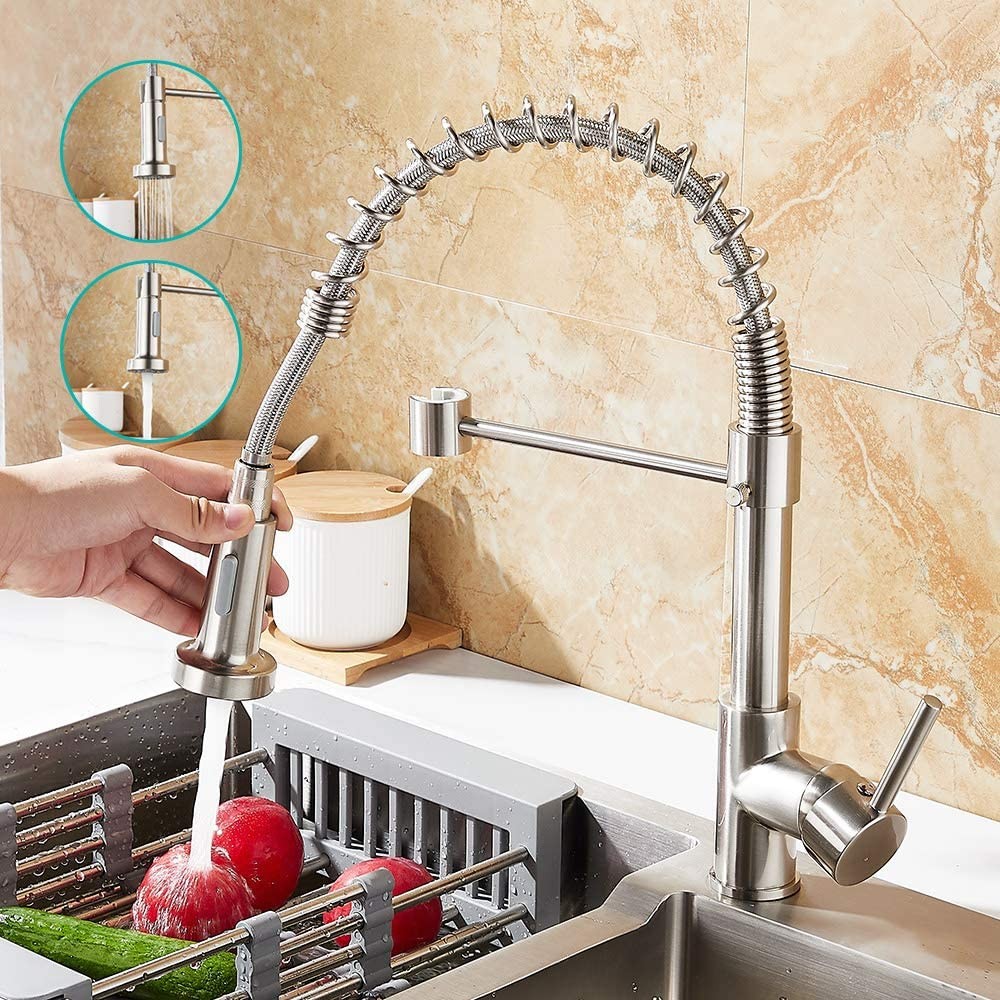 Rubinetto Lavello Doccetta Estraibile a Molla...