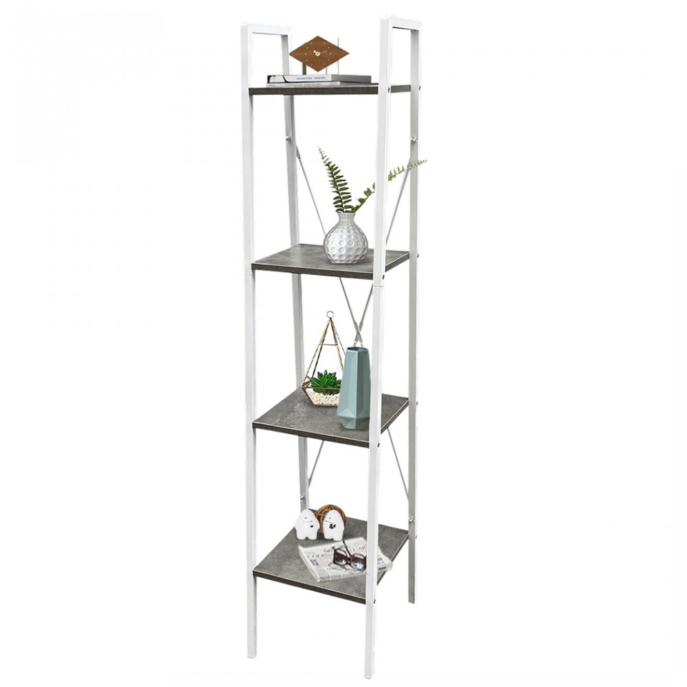 Libreria Scaffale per Libri 4 Ripiani 444113 a...