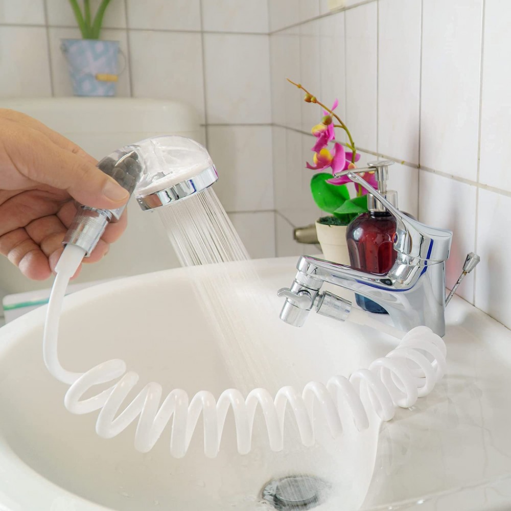 Doccetta per rubinetto lavandino portatile...