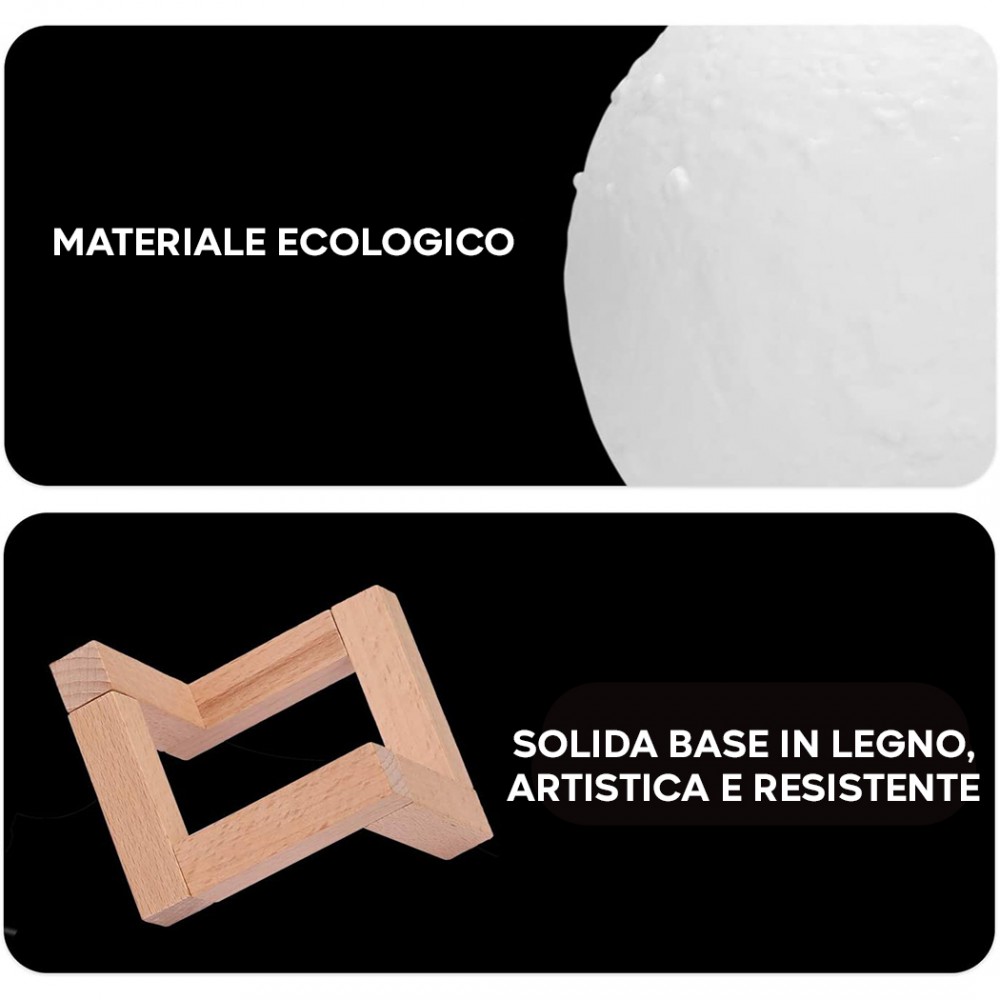 Diffusore Aromaterapia Lampada 3D da Scrivania...