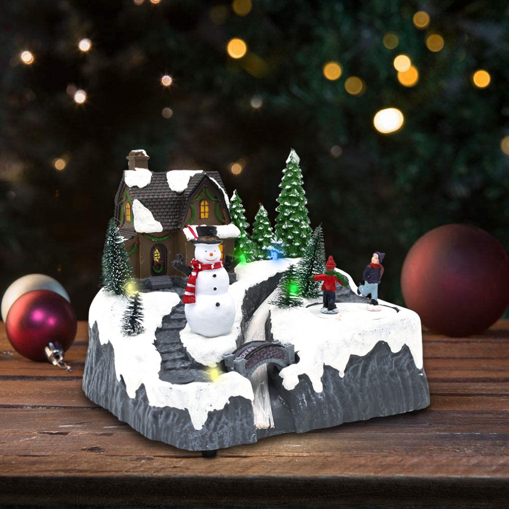 Giostrina scenario natalizio innevato 753466...