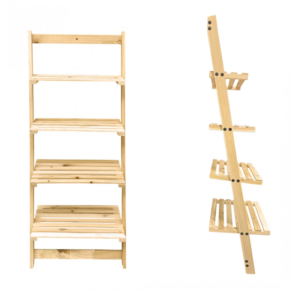 Scaffale a Scala in Legno 87670 Libreria 4...