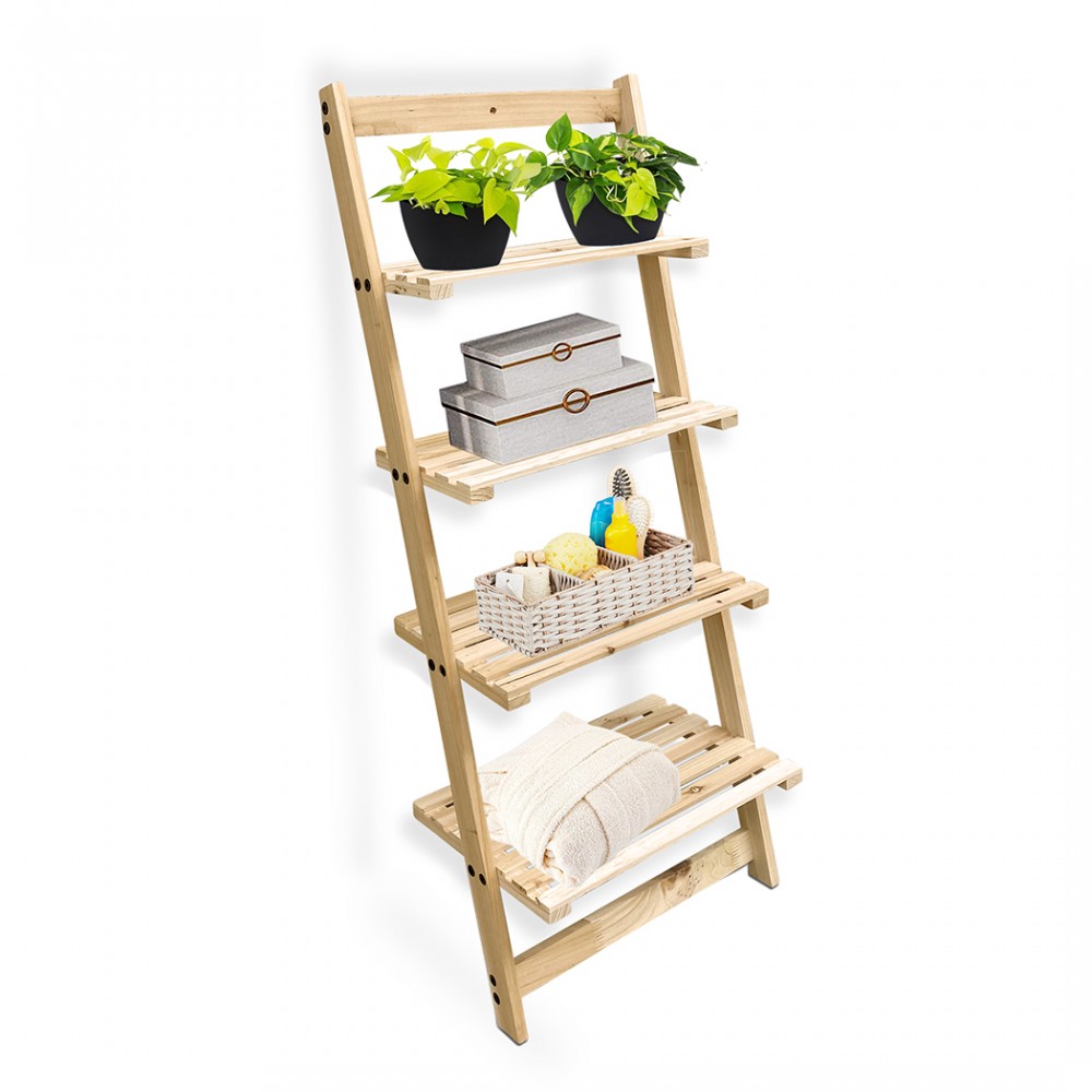 Scaffale a Scala in Legno 87670 Libreria 4...