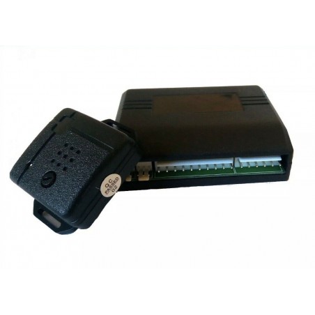 Kit antifurto allarme auto universale completo furgone camper con 2 telecomandi