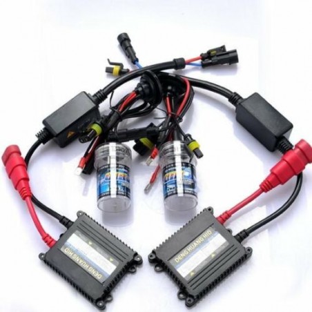 Kit fari Xenon centraline ballast 35 W slim hid h4 6000k 12v alta luminosità