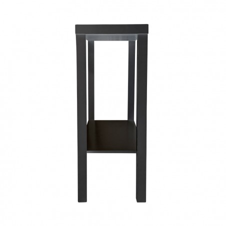 Tavolo Consolle 2 Ripiani in Legno 561751 Tavolo Bianco da Ingresso o Corridoio