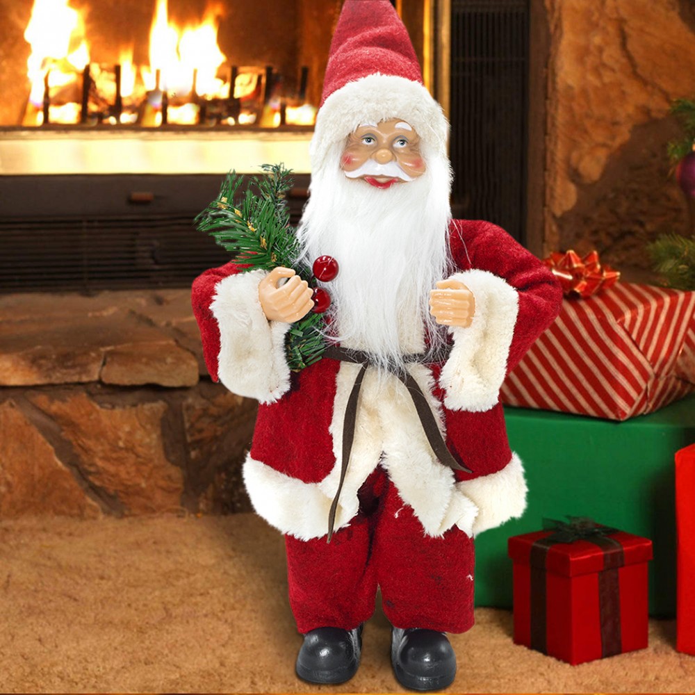 Babbo Natale Rosso e Crema 144186 Addobbo...