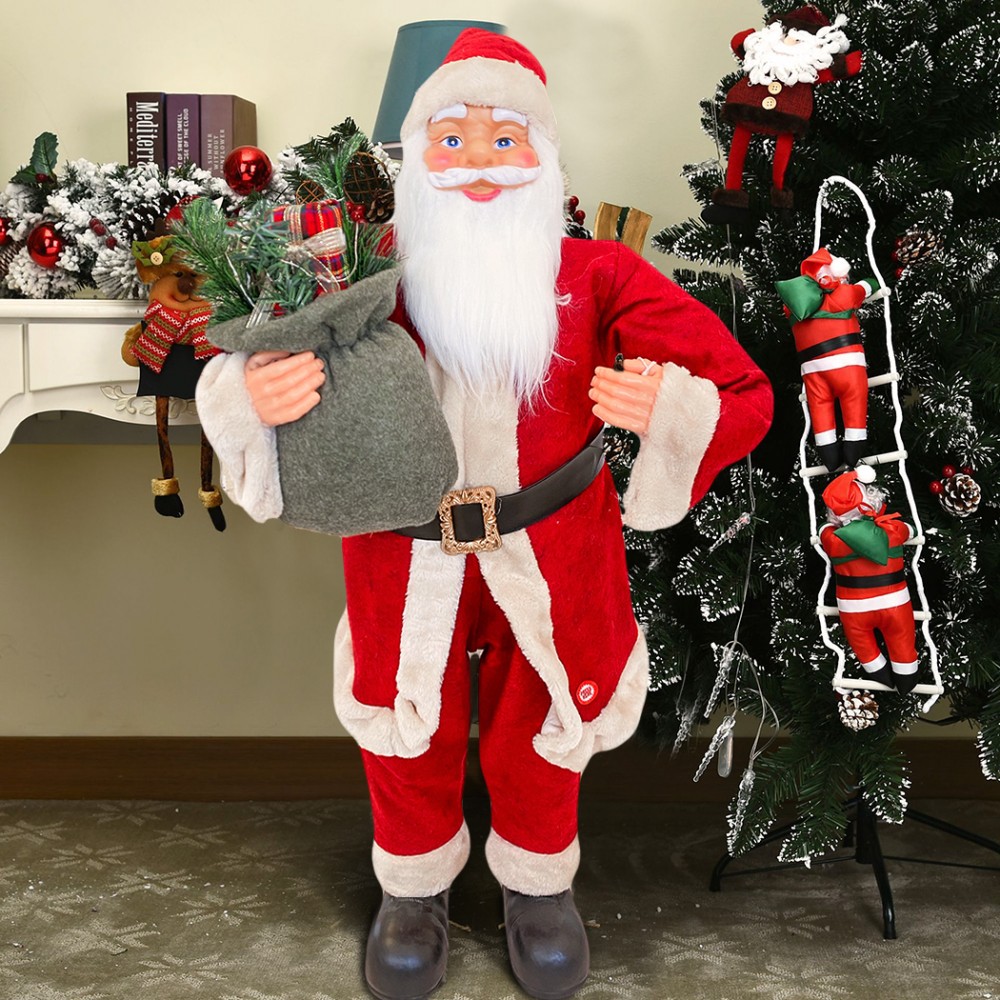 Babbo Natale Rosso e Crema 144202 Addobbo...