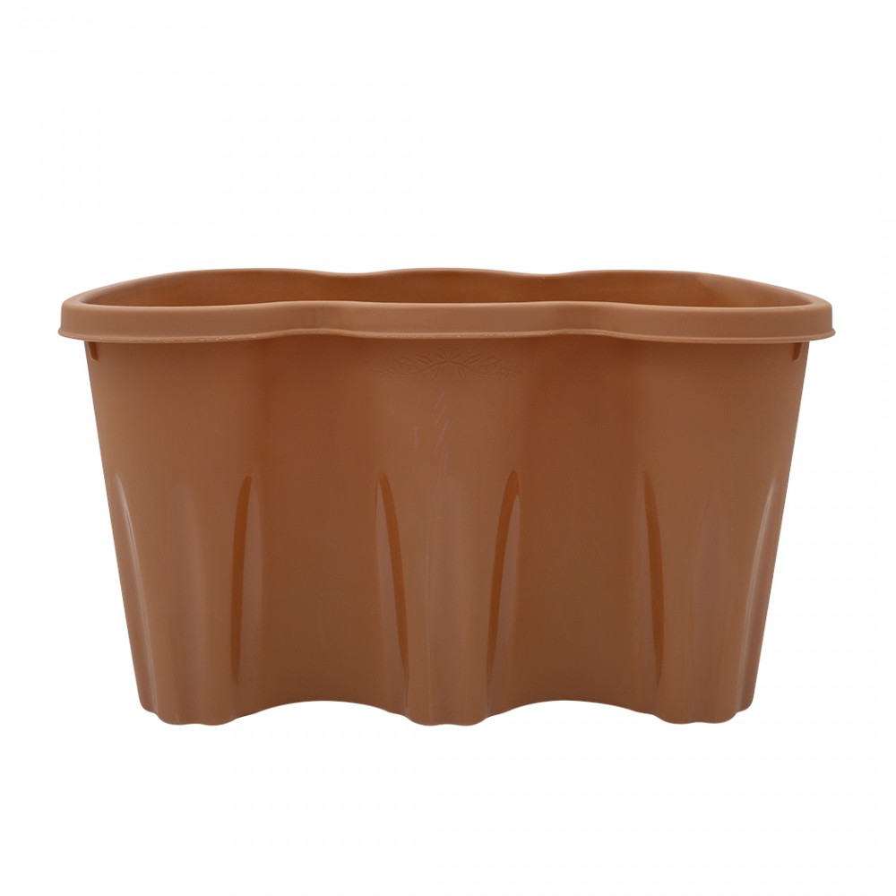 Fioriera Da Balcone per Ringhiera 025918 in plastica Vaso Portafiori per Balcone