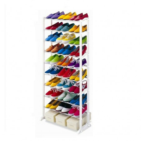 Scarpiera shoes rack amazing 30 paia nuovo salvaspazio organizer ripostiglio