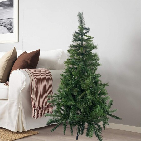 Albero di Natale 150H cm 164048 con 504 rami pieghevoli in PVC abete artificiale