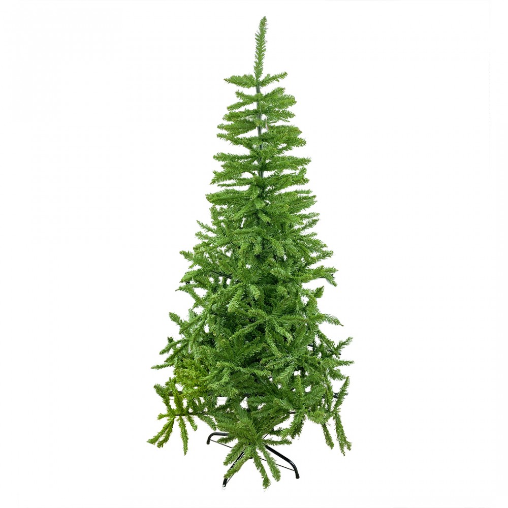 Albero Di Natale 180H Cm 164052 Con 780 Rami Pieghevoli In PVC Abete Artificiale