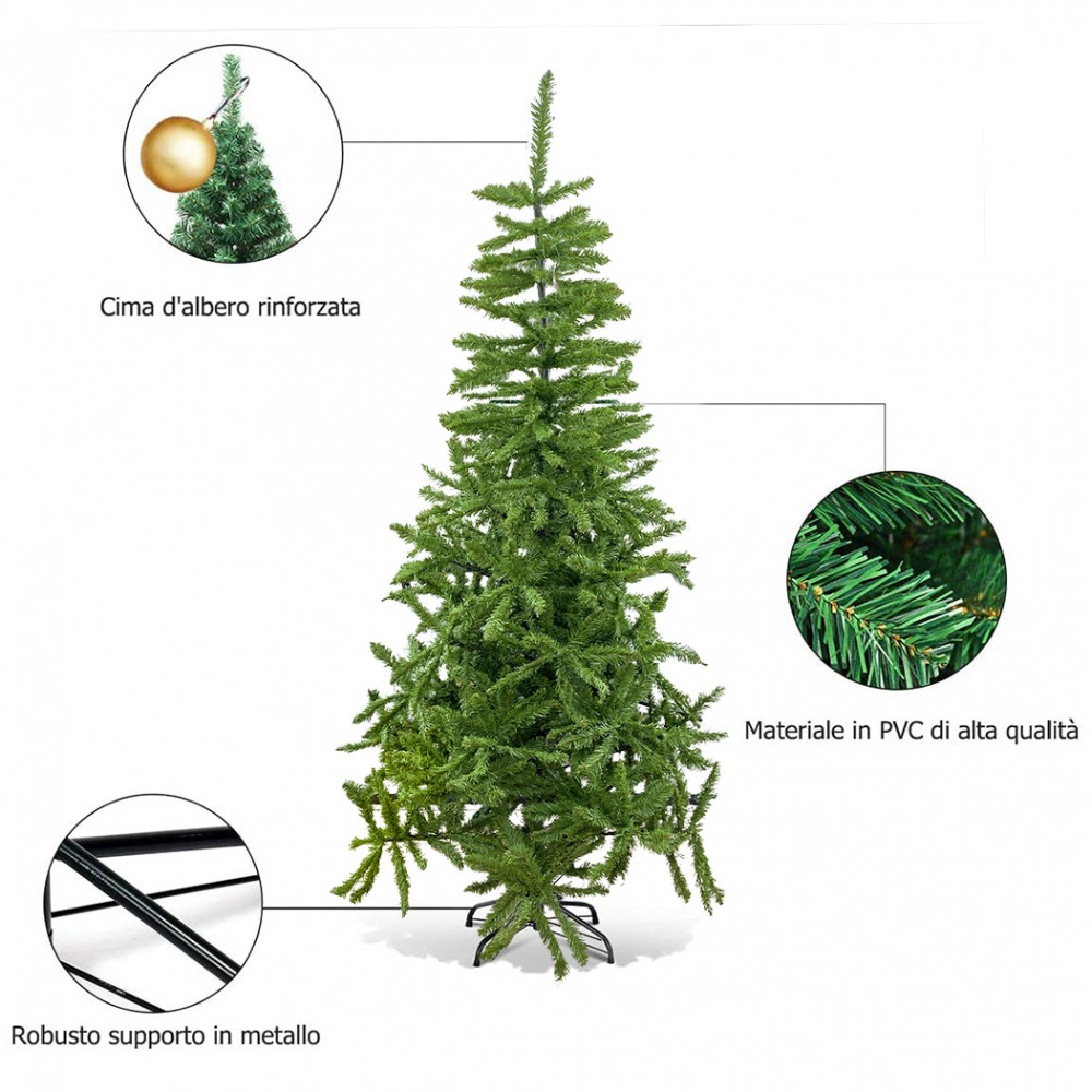 Albero Di Natale 180H Cm 164052 Con 780 Rami...