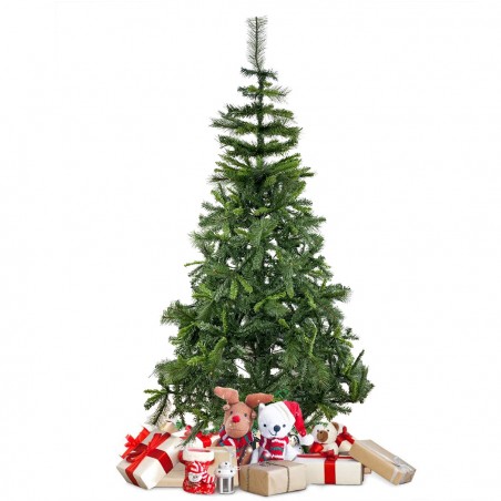 Albero di Natale 210H cm 164046 con 828 Rami pieghevoli in PVC abete artificiale