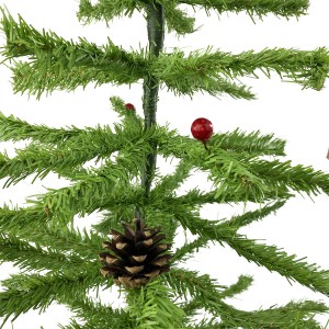 Albero Di Natale 70H Cm 245001 Rami pieghevoli e pigne... 2