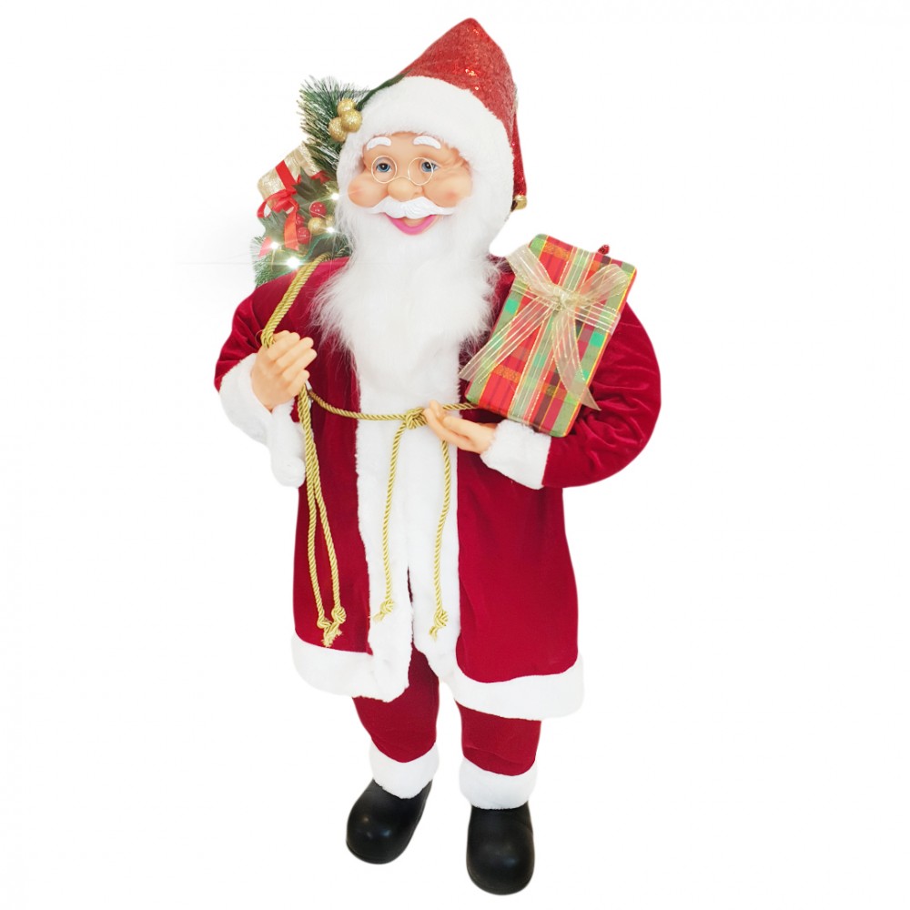 Babbo Natale Rosso Classico 144218 Abito in...