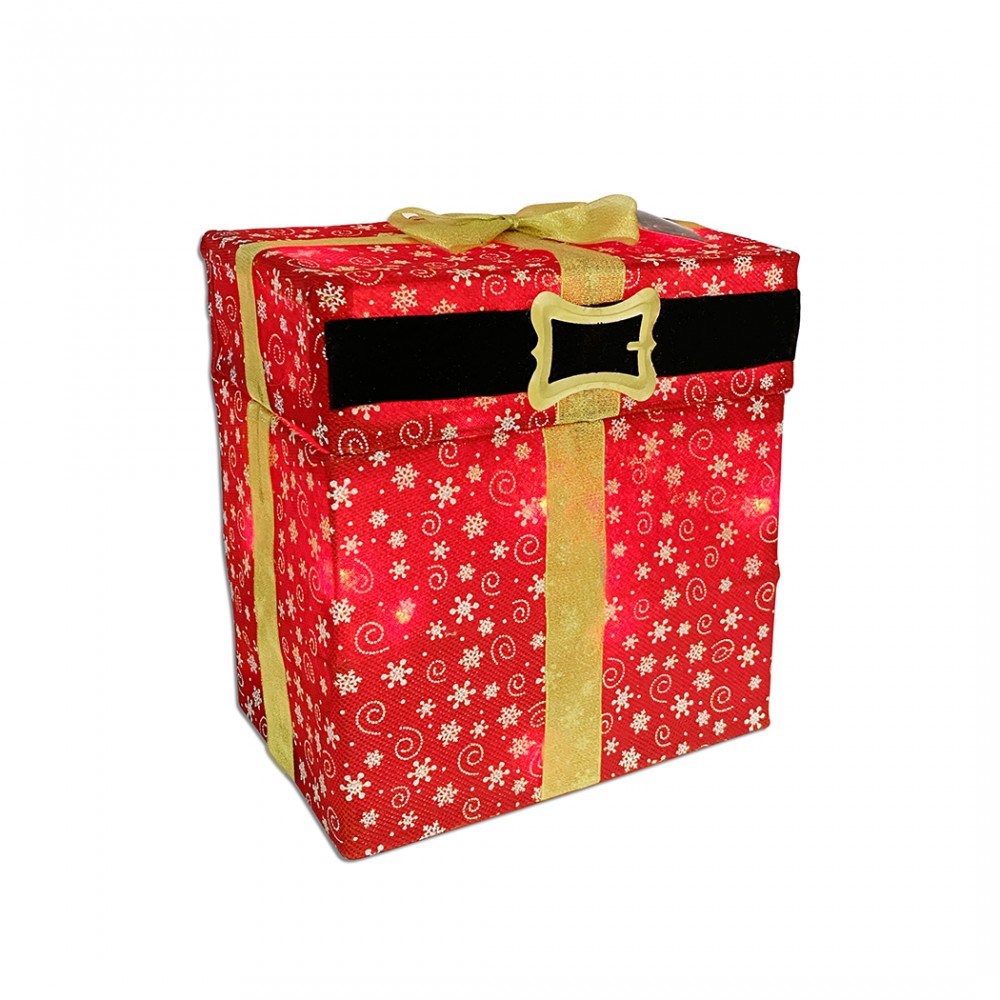 Scatola di Babbo Natale 401008 Decorazione con...