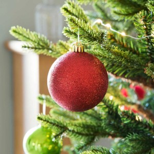 Pack 24 Sfere 7 cm Natalizie 389086 Palle di Natale Rosse... 2