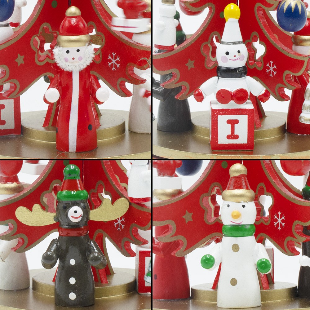 Carillon giostrina in legno 740237 Albero di...