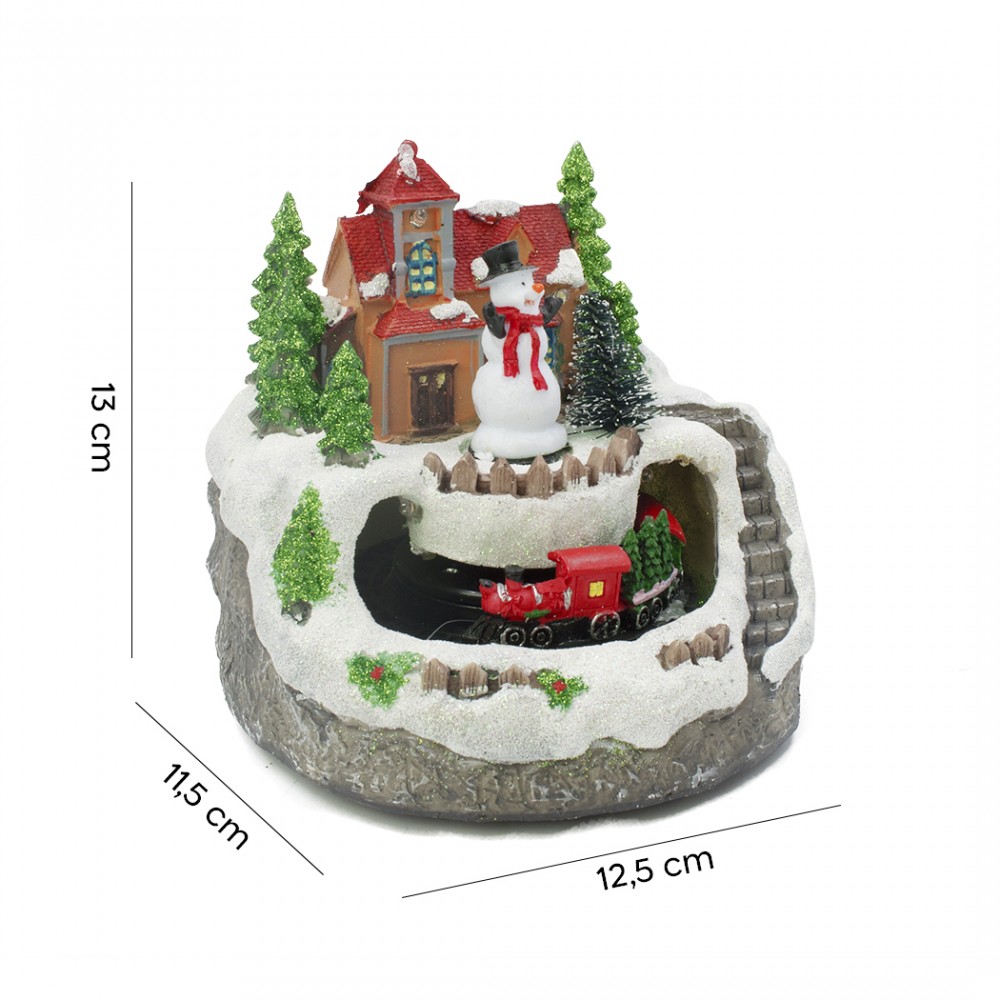 Giostrina scenario natalizio 997068 musica luci...