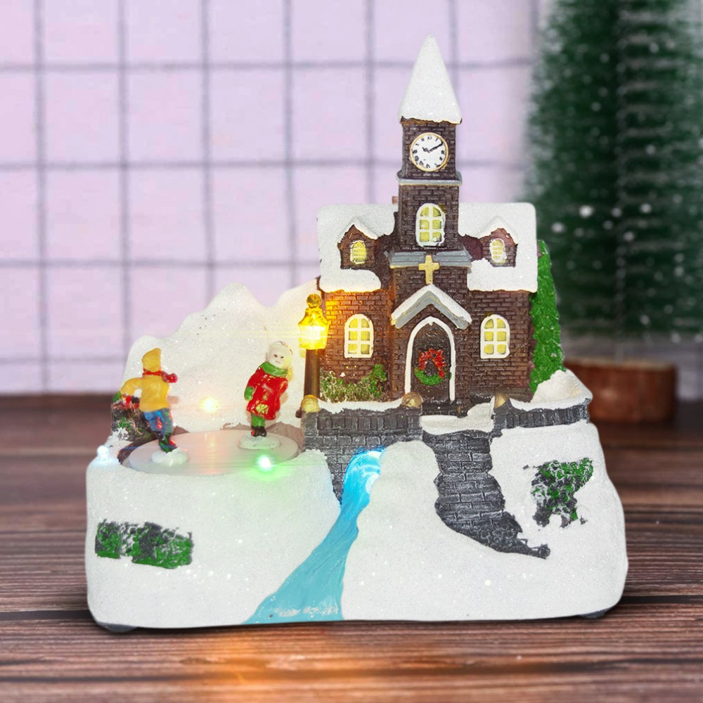 Giostrina Scenario Natalizio Innevato 901133...