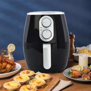 Friggitrice ad aria manuale BigChef fino a 200°C capienza 4 LT potenza 1500W
