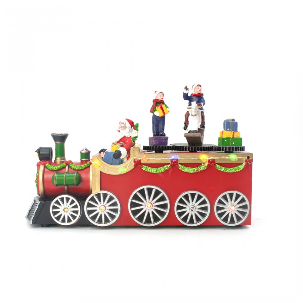 Trenino di Natale con Babbo Natale 899843 con...